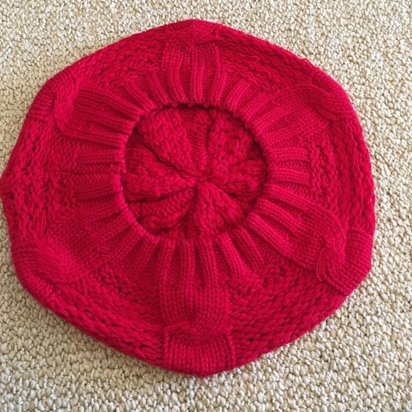 Red Beanie from LF - Picture 2 of 3